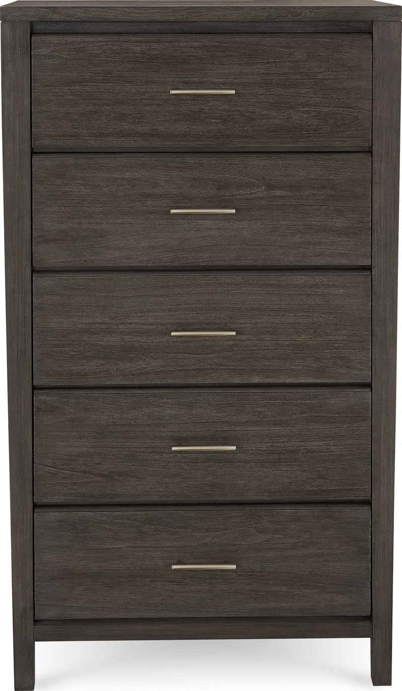 Nevis Five Drawer Chest in Sharkskin (2024)