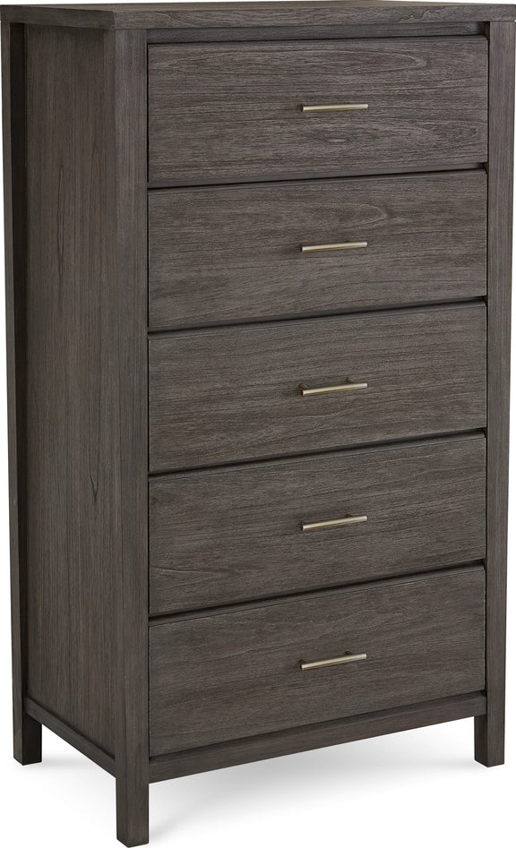 Nevis Five Drawer Chest in Sharkskin (2024)