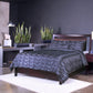 Nevis King-size Low Profile Storage Bed in Espresso