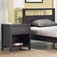 Nevis One Drawer Nightstand in Espresso