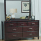 Nevis Seven Drawer Dresser in Espresso (2024)