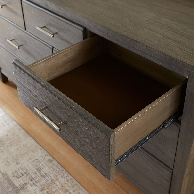 Nevis Seven Drawer Dresser in Sharkskin (2024)