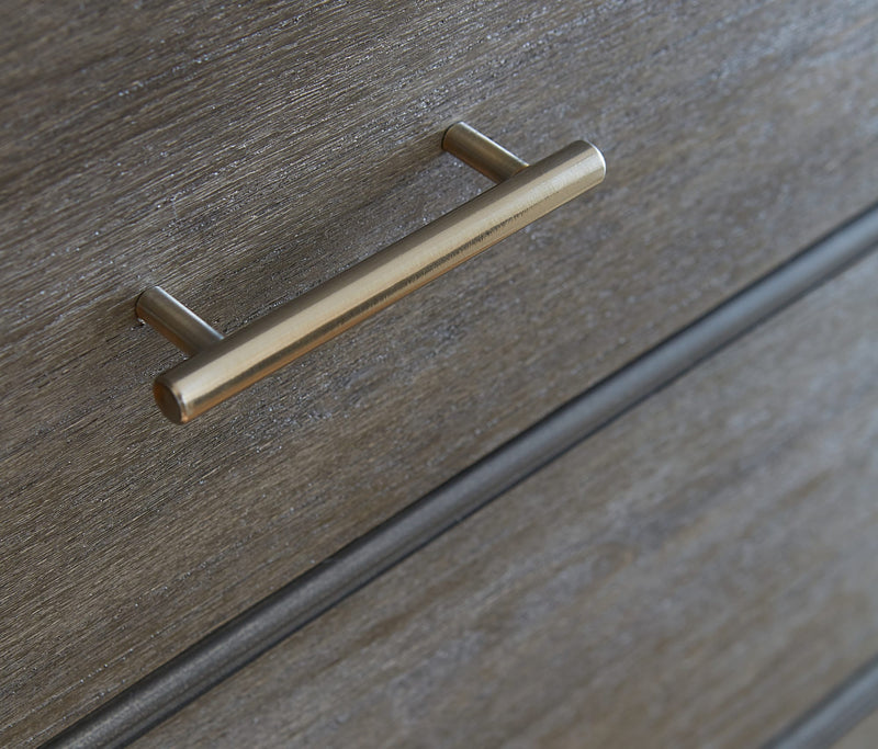 Nevis Seven Drawer Dresser in Sharkskin (2024)