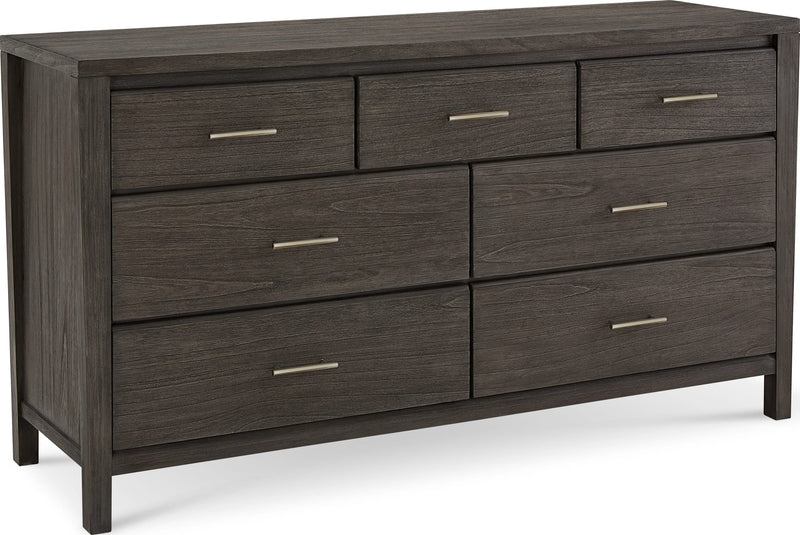 Nevis Seven Drawer Dresser in Sharkskin (2024)