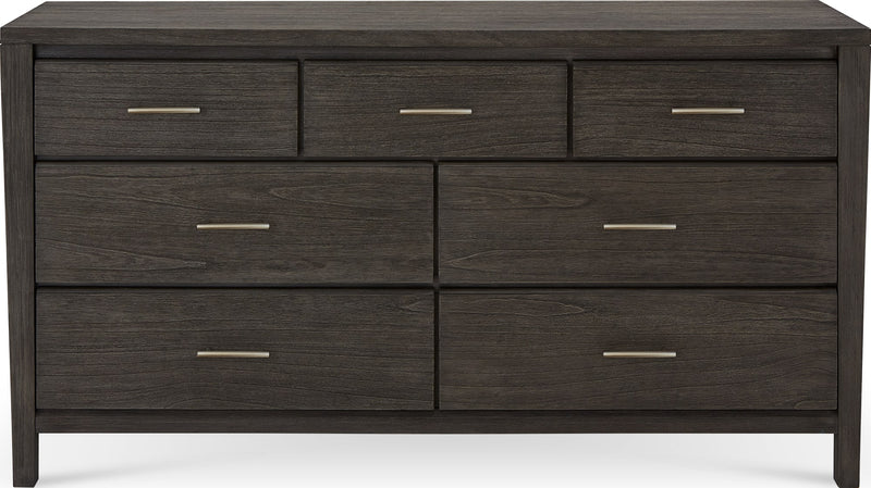 Nevis Seven Drawer Dresser in Sharkskin (2024)