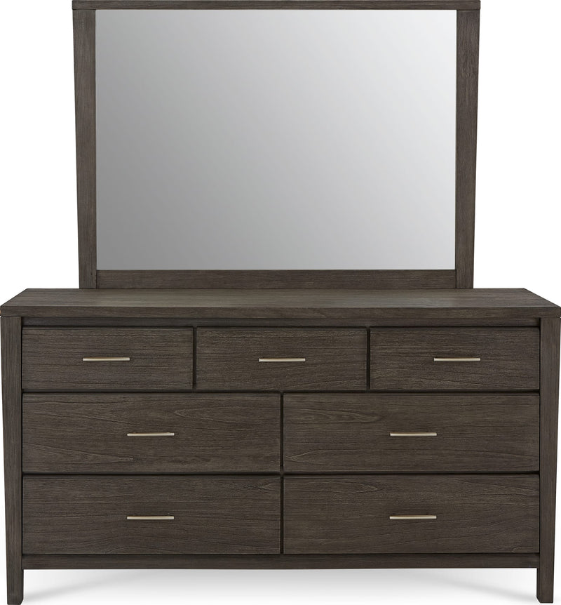 Nevis Seven Drawer Dresser in Sharkskin (2024)