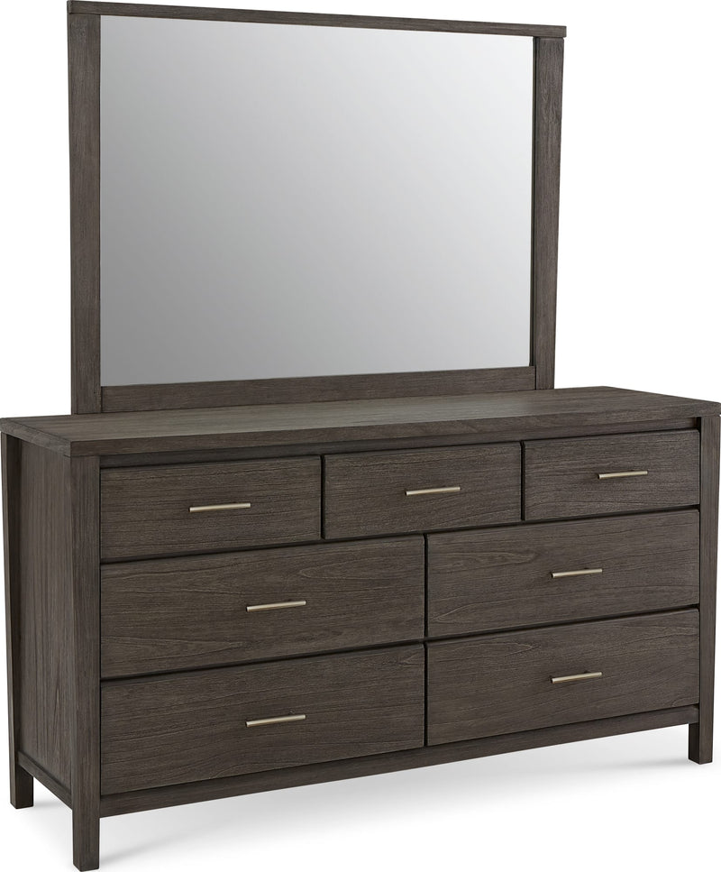Nevis Seven Drawer Dresser in Sharkskin (2024)