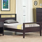 Nevis Queen Size Platform Bed in Espresso