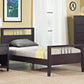 Nevis Queen Size Platform Bed in Espresso