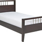Nevis Queen Size Platform Bed in Espresso