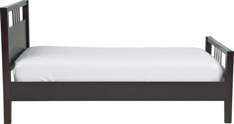 Nevis Full Size Platform Bed in Espresso