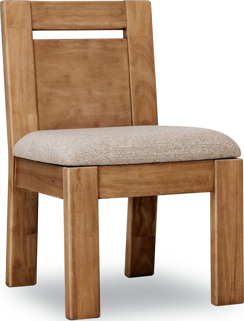 Nia Chenille Upholstered Dining Chair in Lioness and Hyena