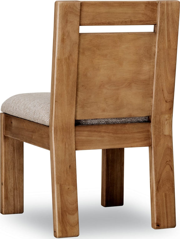 Nia Chenille Upholstered Dining Chair in Lioness and Hyena