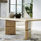 Nia Rectangular Acacia Wood Dining Table in Lioness