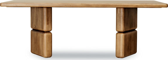 Nia Rectangular Acacia Wood Dining Table in Lioness