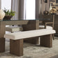 Oakland Bench in Brunette