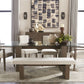Oakland Glass Table in Brunette
