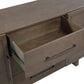 Oakland Three-Drawer Sideboard in Brunette