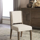 Oakland Upholstered Side Chair in Brunette