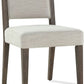 Oakland Upholstered Side Chair in Brunette
