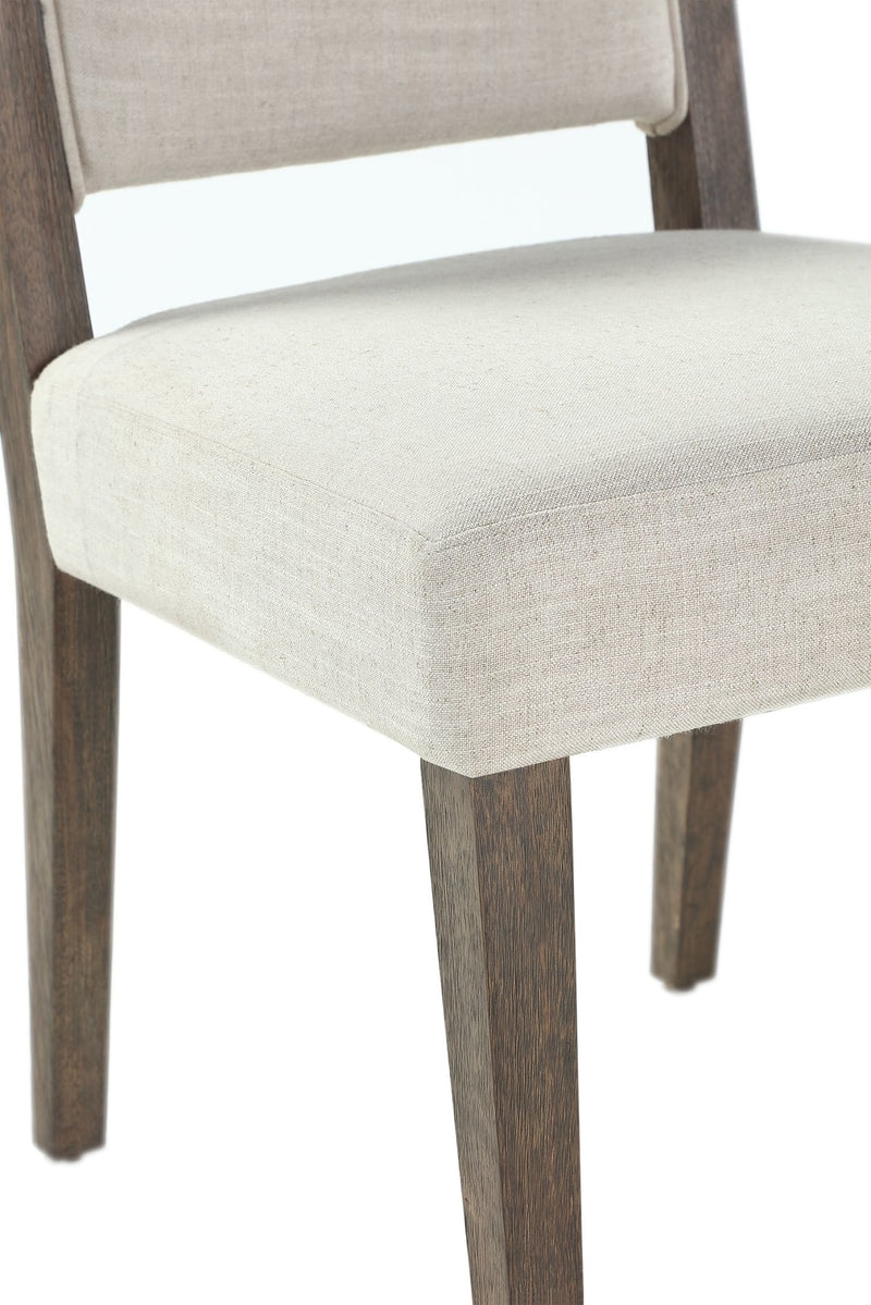 Oakland Upholstered Side Chair in Brunette