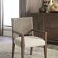 Oakland Wood Arm Chair in Brunette