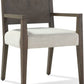 Oakland Wood Arm Chair in Brunette