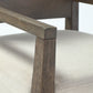 Oakland Wood Arm Chair in Brunette