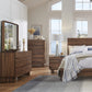 Ocean Six Drawer Solid Wood Dresser in Natural Sengon (2024)