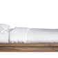 Ocean Queen-size Solid Wood Platform Bed in Natural Sengon
