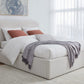 Off-White Queen-size Upholstered Platform Bed in Ricotta Boucle (2026)