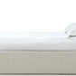 Off-White Upholstered Platform Bed in Ricotta Boucle (2026)