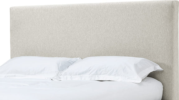 Olivia Queen-Size Upholstered Headboard in Ivory (2026)