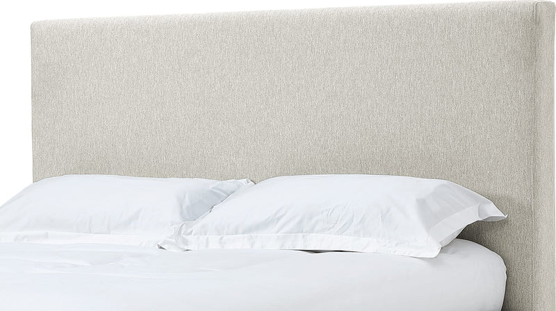 Olivia California King-Size Upholstered Headboard in Ivory (2026)