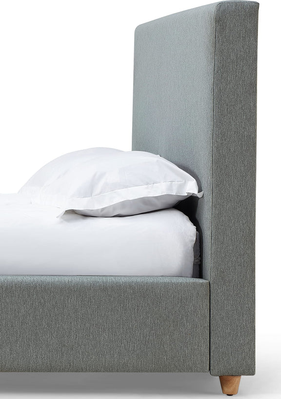 Olivia Full-Size Upholstered Headboard in Pewter (2026)
