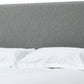 Olivia King-Size Upholstered Headboard in Pewter (2026)