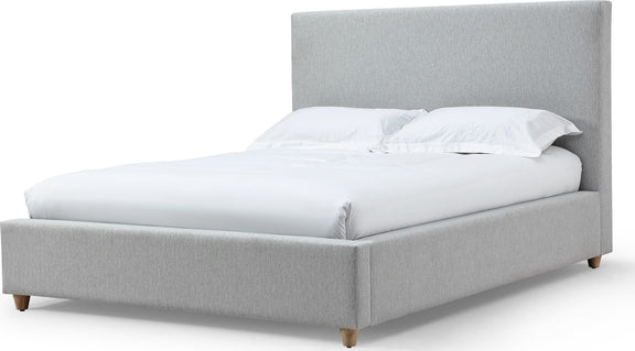 Olivia California King-Size Upholstered Platform Bed in Linen (2026)