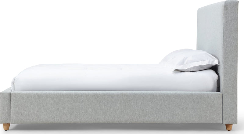 Olivia California King-Size Upholstered Platform Bed in Linen (2026)