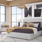 Olivia Queen-Size Upholstered Platform Bed in Linen (2026)