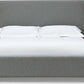 Olivia King-Size Upholstered Platform Bed in Pewter (2026)