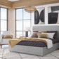 Olivia Full-Size Upholstered Platform Bed in Pewter (2026)