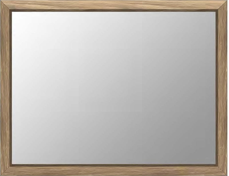 One Coastal Modern Dresser Mirror in Bisque