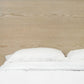 One Coastal Modern Full-size Platform Bed in Bisque