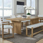 One Modern Coastal Four Door Sideboard in White Oak