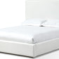 One Queen-size Upholstered Footboard Storage Bed in Pearl (2026)
