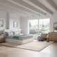 One King-size Upholstered Footboard Storage Bed in Pearl (2026)
