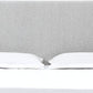 One Upholstered Modern Headboard in Cotton Ball Boucle (2026)