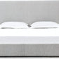 One Upholstered Modern Headboard in Cotton Ball Boucle (2026)