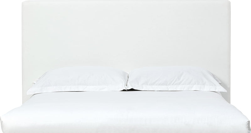 One California King-size Upholstered Headboard in Pearl (2026)
