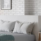 One Full-size Upholstered Headboard in Pearl (2026)